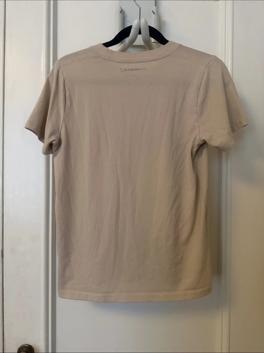 Abercrombie & Fitch Cream Short Sleeve Tee size 13/14